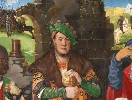 Hans Baldung, Der Dreikönigsaltar (Detail). 1506 – 1507