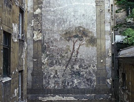 Werner Brunner: Berliner Wandbild, Prenzlauer Berg, Esmarchstraße 26, I. Hinterhof, 1971-90