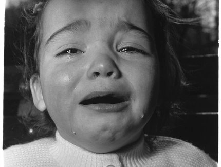Diane Arbus, A child crying, N.J. 1967 © The Estate of Diane Arbus, Collection Maja Hoffmann/LUMA Foundation