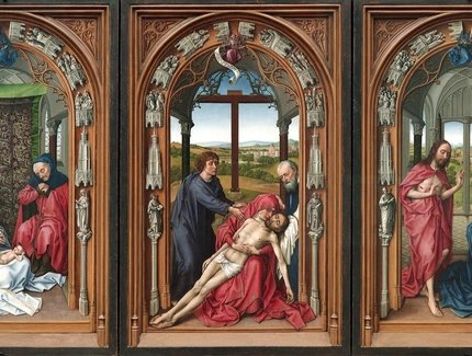 Rogier van der Weyden, Der Miraflores-Altar, vor 1445