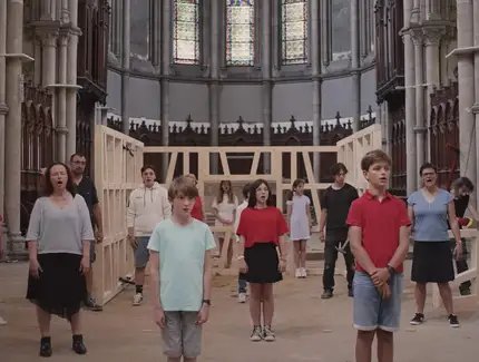 Annika Kahrs, Le Chant des Maisons, 2022, 4K video and sound installation, commissioned for the 16th edition of the Lyon Biennale