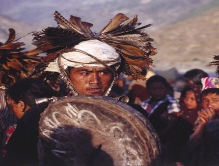 Filmstil aus „Schamanen im Blinden Land“