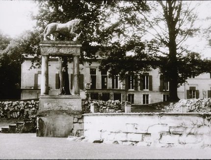 Schloss Glienicke, Historisches Kleinbilddia, Aufnahmedatum 1950-1980
