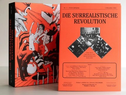 Cover "Die Sürrealistische Revolution (La Révolution Surréaliste)"