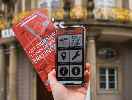 Die kostenfreie App Actionbound bietet digitale Stadtrallyes in Berlins historischer Mitte.