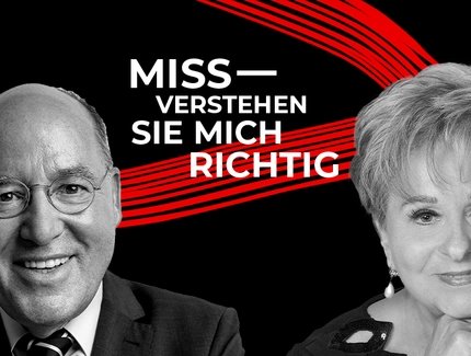 Veranstaltungen in Berlin: Missverstehen Sie mich richtig! Dagmar Frederic zu Gast bei Gregor Gysi