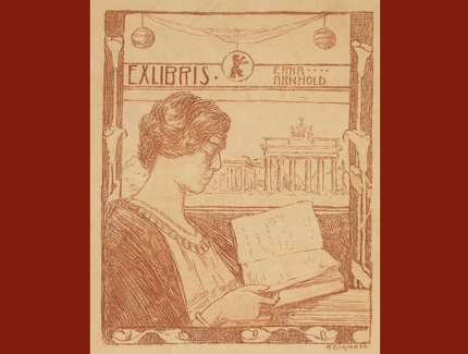 Exlibris von Erna Arnhold