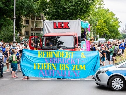 Abschlussparty/Glitzerkrücke