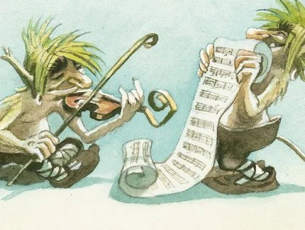 Illustration »Elfentanz und Trollgetöse«