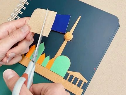 haptische Berlin-Postkarte