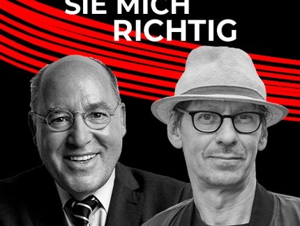 VISUAL Missverstehen Sie mich richtig! Gregor Gysi mit Flake