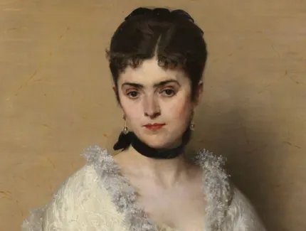 Domenico Morelli, Elena Tolstoi, Detail
