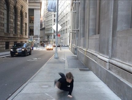 Klara Lidén, Grounding, Film still, 2018.