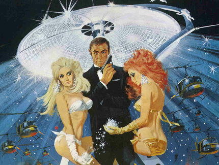 Robert E. McGinnis, James Bond 007. Diamantenfieber, Detail, 1971