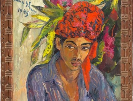 Irma Stern, Zanzibar Boy, 1945, Öl auf Leinwand, Rupert Art Foundation, Rupert Museum, Stellenbosch