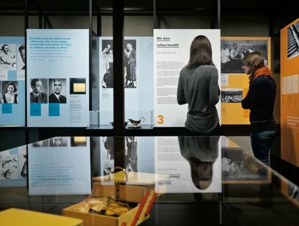 Silent Heroes Memorial Center, a view of the permanent exhibition