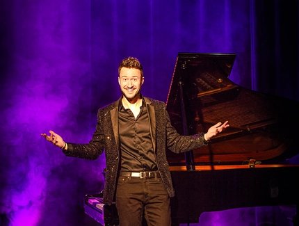 Florian Wagner auf der Bühne