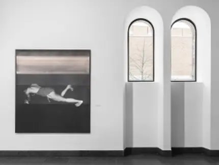 Blick in die Ausstellung "Phantome" von Dominik Lejman