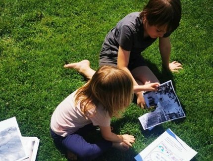 Kinder beim Workshop