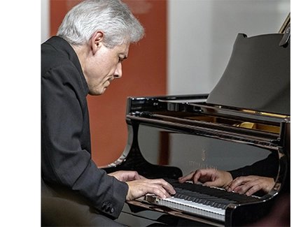 Die Pianisten Vladimir Stoupel (links) und Paul Maillet