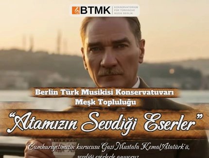 POSTER „Die Lieblingslieder Atatürks“ – Gedenkkonzert
