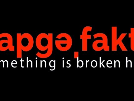 LAUSCHSALON: [ˈapɡəˌfakt] – something is broken here | artspring