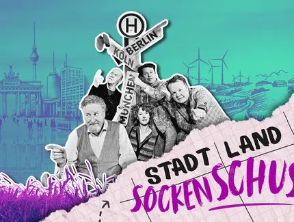 VISUAL Stadt Land Sockenschuss