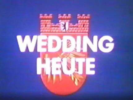 Filmtitel mit Weddinger Wappen.