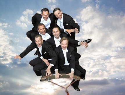 KEY VISUAL Berlin Comedian Harmonists – Über den Wolken