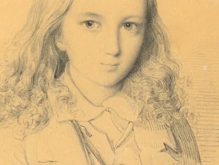 Zeichnung von Felix Mendelssohn als Kind