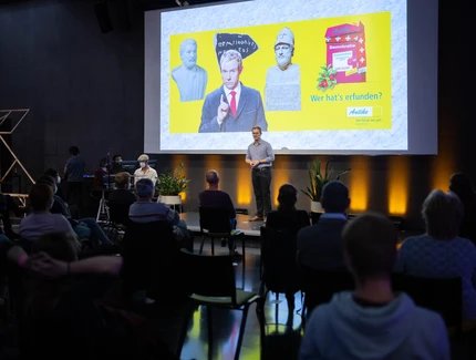 Reporter Slam im Futurium