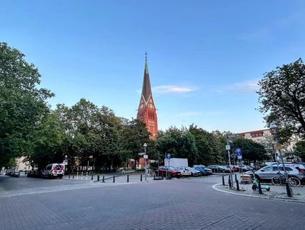Trinitatiskirche auf dem Karl-August-Platz