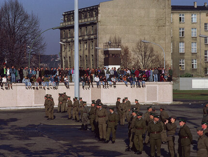 Berliner Mauer 10. Nov 1989