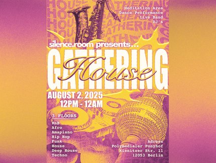 Flyer, House Gathering