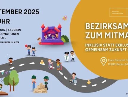 Banner BAzuM Bezirksamt zum Mitmachen 2025