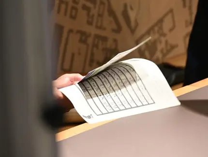 Dokument in Sütterlinschrift