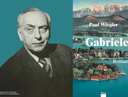 Paul Wiegler und sein Roman "Gabriele"