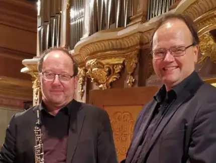 Stefan Kircheis (Orgel) und Andreas Wenske (Oboe)