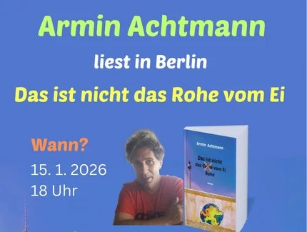 Armin Achtmann: Das ist nicht das Rohe vom Ei