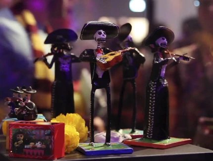 Miniaturen für den Día de Muertos