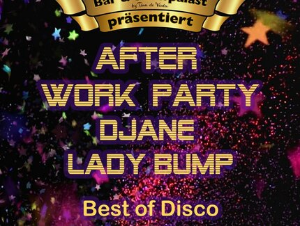 POSTER After Work Party mit Djane Lady Bump