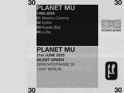 KEY VISUAL 30 Years Planet Mu
