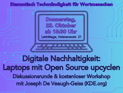 VISUAL Digitale Nachhaltigkeit: Laptops mit Open Source upcyclen