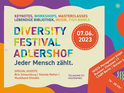 KEY VISUAL Diversity Festival Adlershof