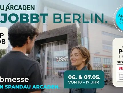 Veranstaltungen in Berlin: Jobmesse – “Shop a Job“ in den Spandau Arcaden