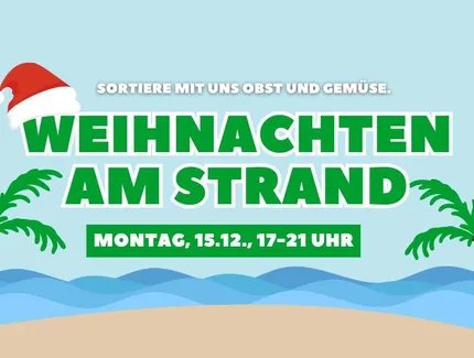 Weihnachten am Strand