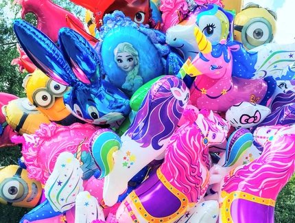 Bunte Luftballons