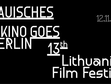 Litauisches Kino Goes Berlin Banner 2023