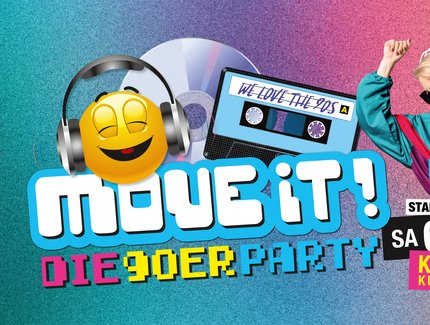 VISUAL 16 Jahre Geburtstagssause Move iT! – die 90er Party