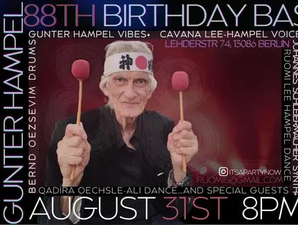 VISUAL GUNTER HAMPEL B-DAY!